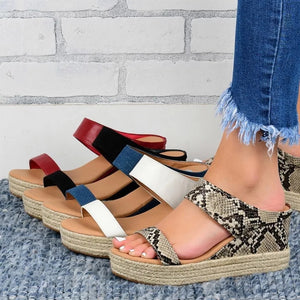 Wedge mules