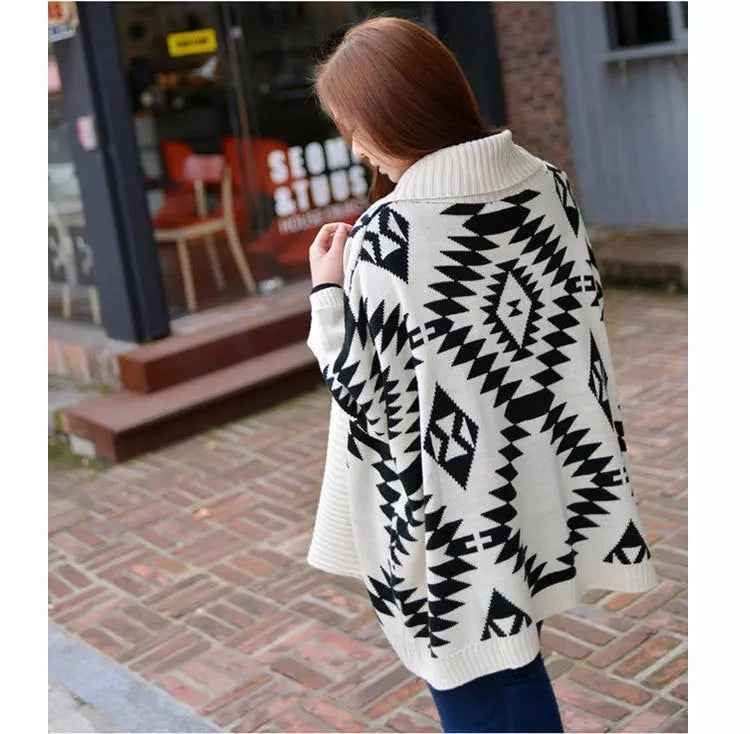 Batwing sleeve Sweater