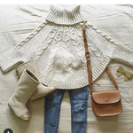 Beige Baby and Girls Sweater