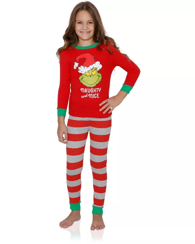 Grinch Family Pajamas