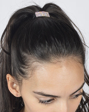 Crystal Studded Multi Strand Hair Rubber Band