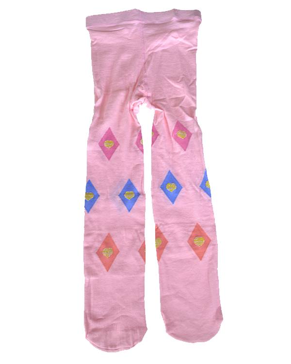 Kids Pantyhose Socks with Multicolored Print