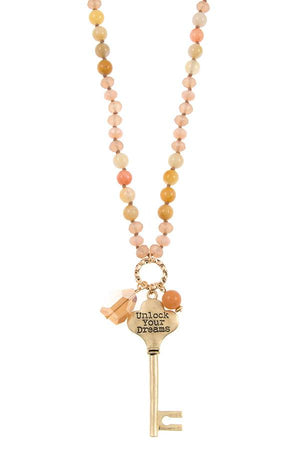 Unlock your dream beaded necklace set