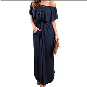 Maxi Long Dresses Women Casual Long Dress