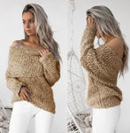 Womens Off sholder Sweater