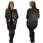 Brown Fur Vest