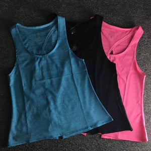 Women Tank Tops  Quick-dry Women's Workout Gym Fitness Top